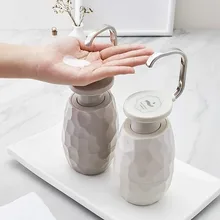 Креативный диспенсер для мыла с одной рукой аксессуары для ванной комнаты ABS+ нержавеющая сталь диспенсер для жидкого мыла s бутылки для хранения mx4101745