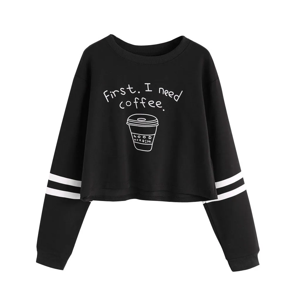 F5 20108 Hot New Fashion Dropship Women Round Neck Long Sleeve Letter