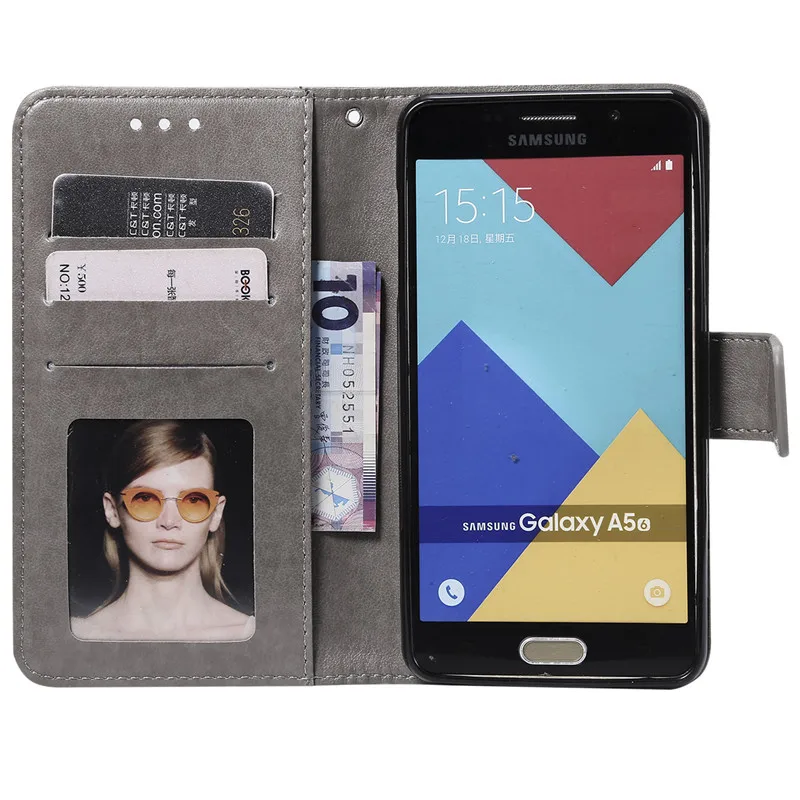Кожаные чехлы для Samsung A10 A30 A40 A50 A70 M10 M20 чехол A3 A5 2016 A6 A7 A8 A9 J4 J6 Plus 2018 флип