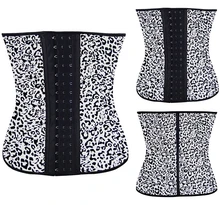 2015 NEW Mixed Waist Workout Cincher Underbust Corset Steel Boned Body Shaper Shapewear latex rubber Corset S-3XL Women girl