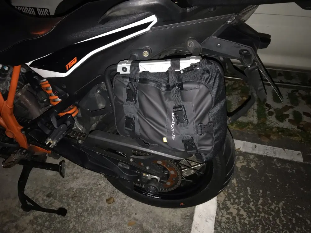 New arrival Motorcycle universally-fit Drypacks Tail Bag d5