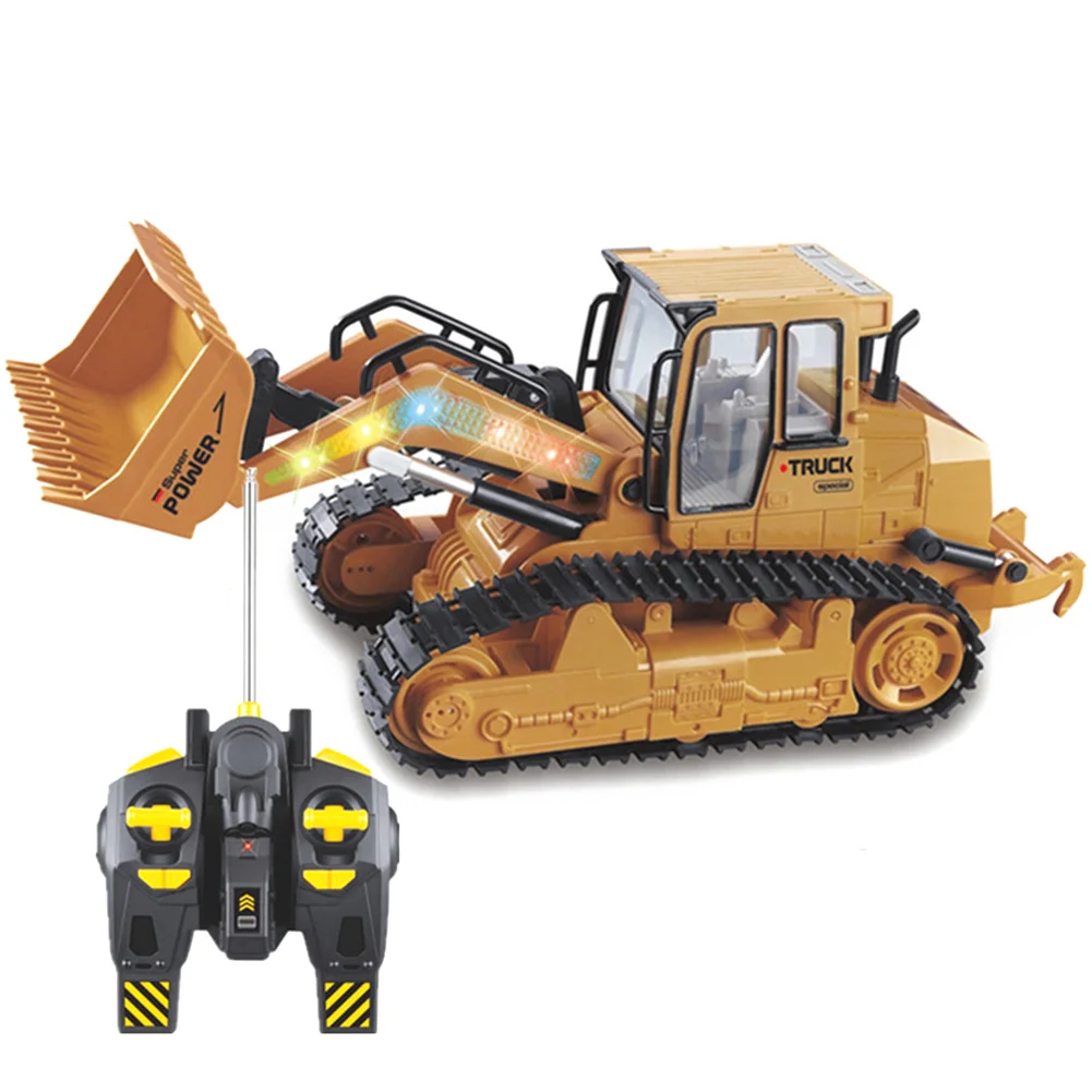 

RC Trucks Charging Construction Remote Bulldozer Vehicle Gifts Simulation Cars Engineering Toy Model Children