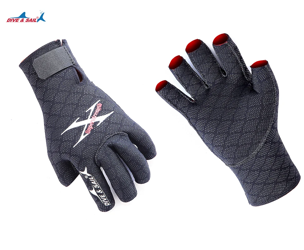 Half finger Scuba Diving Gloves Surfing Paddle Gloves High Quality