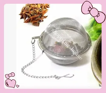 

Seasoning tea soup seasoning taste of stainless steel ball seasoning packet filter 7cm