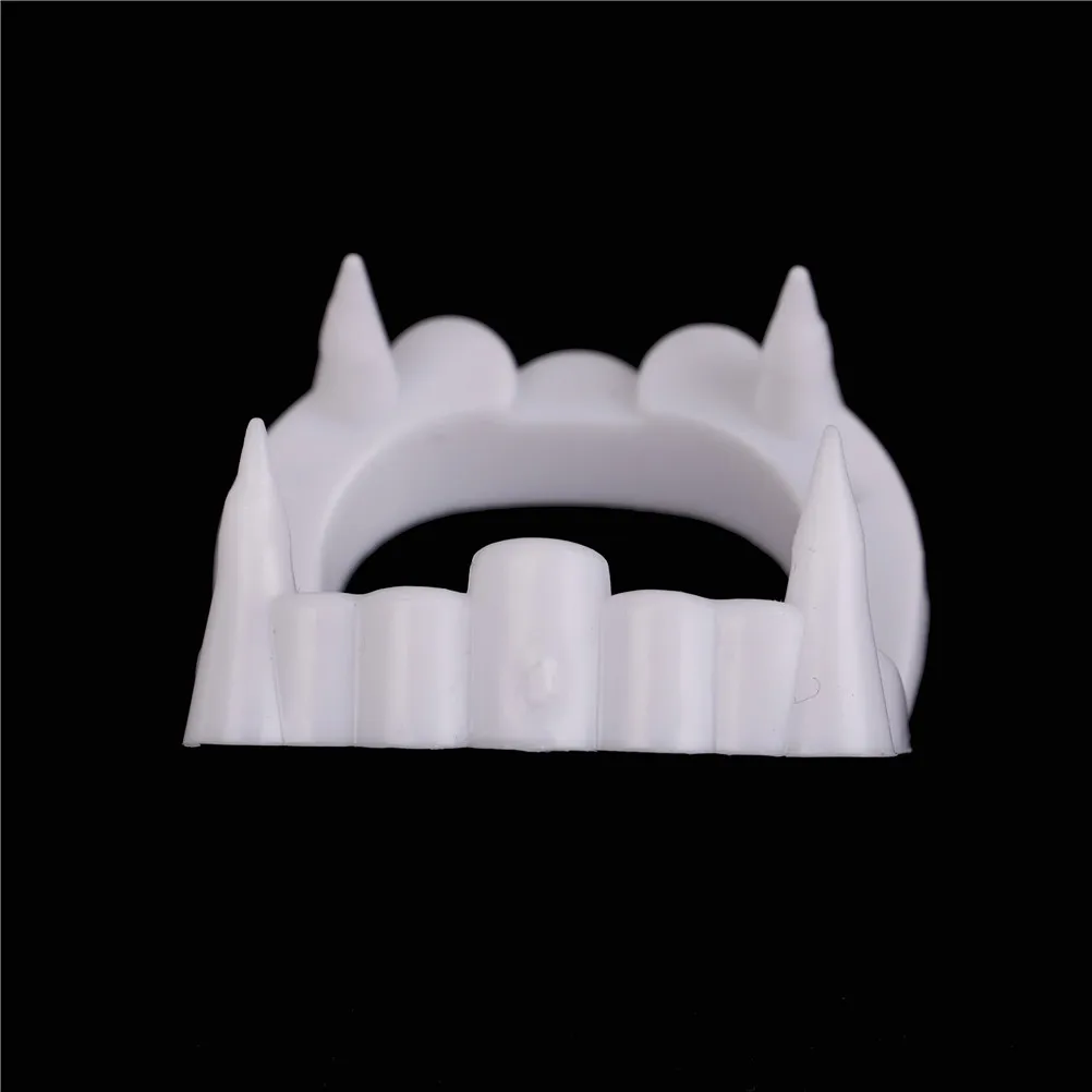 

1pc Luminous Vampire Fake Teeth Dracula Teeth Halloween Monster Werewolf Zombie Fangs Halloween Masquerade Cosplay Costume Prop