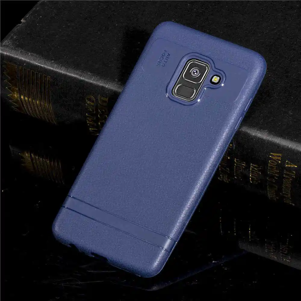 Мягкий чехол из ТПУ для Samsung Galaxy A5 A8 2018 A530 A6 A600 + A7 A750 задняя крышка чехлы A72018 A6plus A605