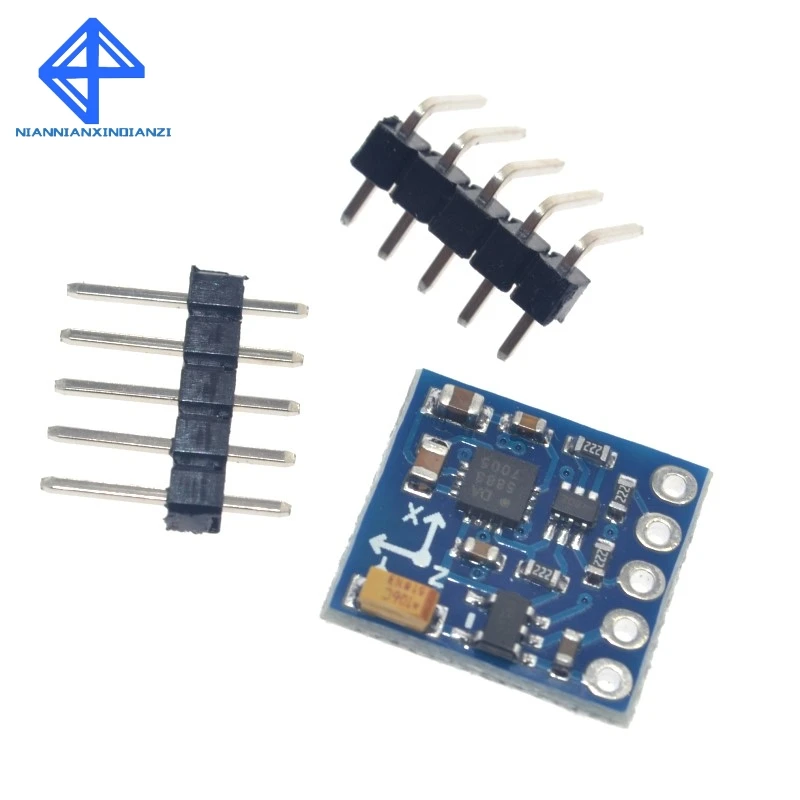 

GY-271 HMC5883L 3V-5V Three 3 Triple Axis Magnetic Field Compass Magnetometer Sensor Module For Arduino IIC Board