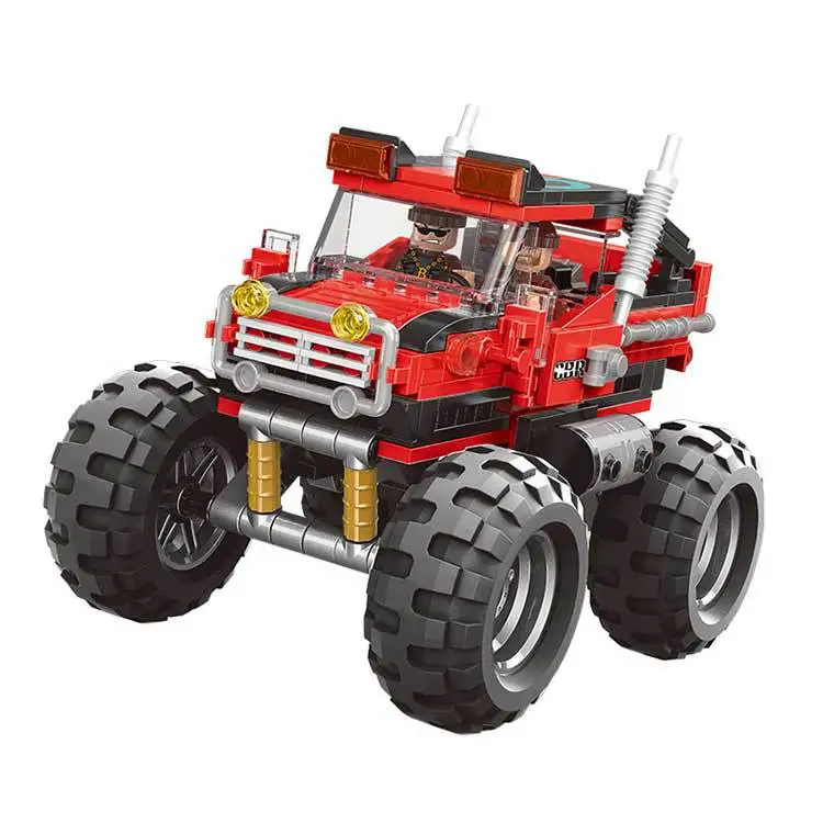 

The super big foot car Set Assemblage Car Series Building Blocks Bricks Toys For Boy's Educational Gifts Model Toy