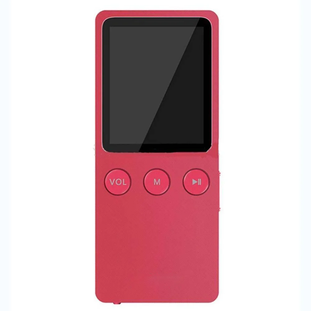 

1.8" RUIZU MP4 Player Ultrathin 8GB Hifi Lossless 200 Hours with FM Clock Rose color cute perfect gift With FM,E-Book,Clock,Data