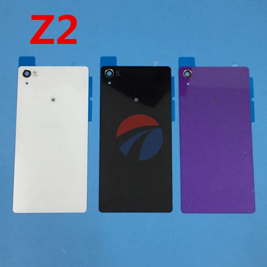 AAA + качественная Задняя стеклянная задняя крышка для Sony Xperia Z2 L50W D6503 Z3 L55W D6603 D6653