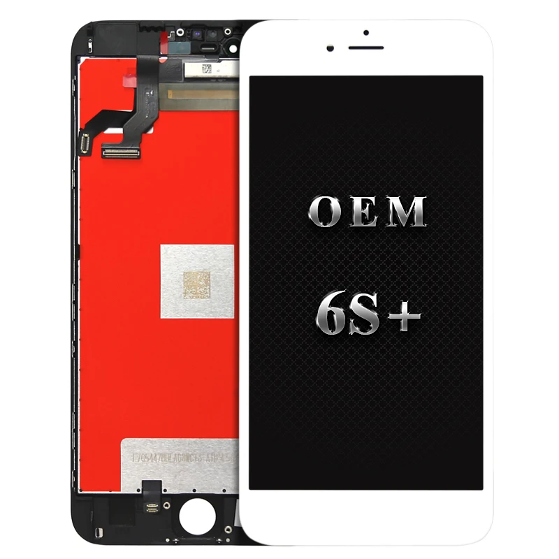 

3pcs 100% No Dead Pixel For OEM quality LCD For iPhone 6s plus lcd Screen Display Assembly With Digitizer +Camera Holder