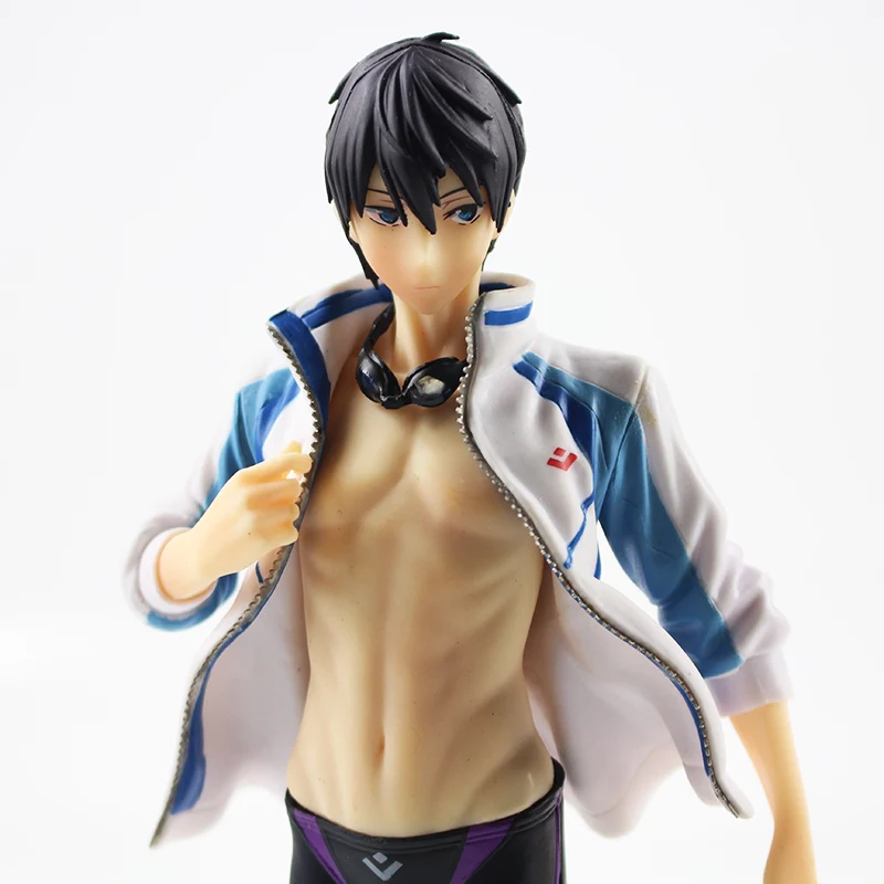 25 см 2 стиля аниме бесплатно! Iwatobi Swim Club Haruka Nanase Тачибана Макото ПВХ фигурка модель