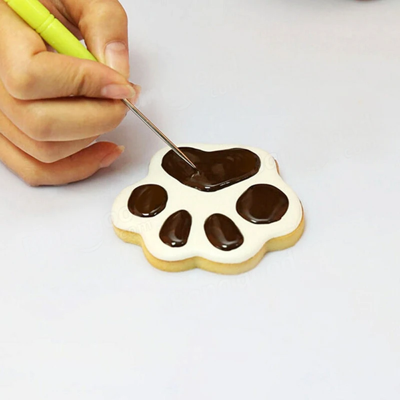 1pc Icing Piping Sugar Needle for Cookies Stainless Steel Bakeware Stir