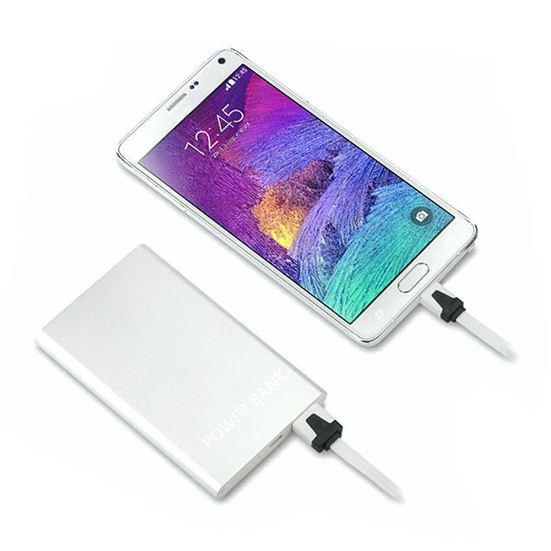Ультра тонкий портативный внешний аккумулятор 4500 мАч USB зарядное устройство для телефона для смартфона iPhone samsung Xiaomi huawei внешний аккумулятор