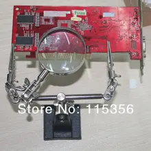 BEST-168Z hands free помощь Пайки PCB Стенд Держатель джиг с 5x Лупа