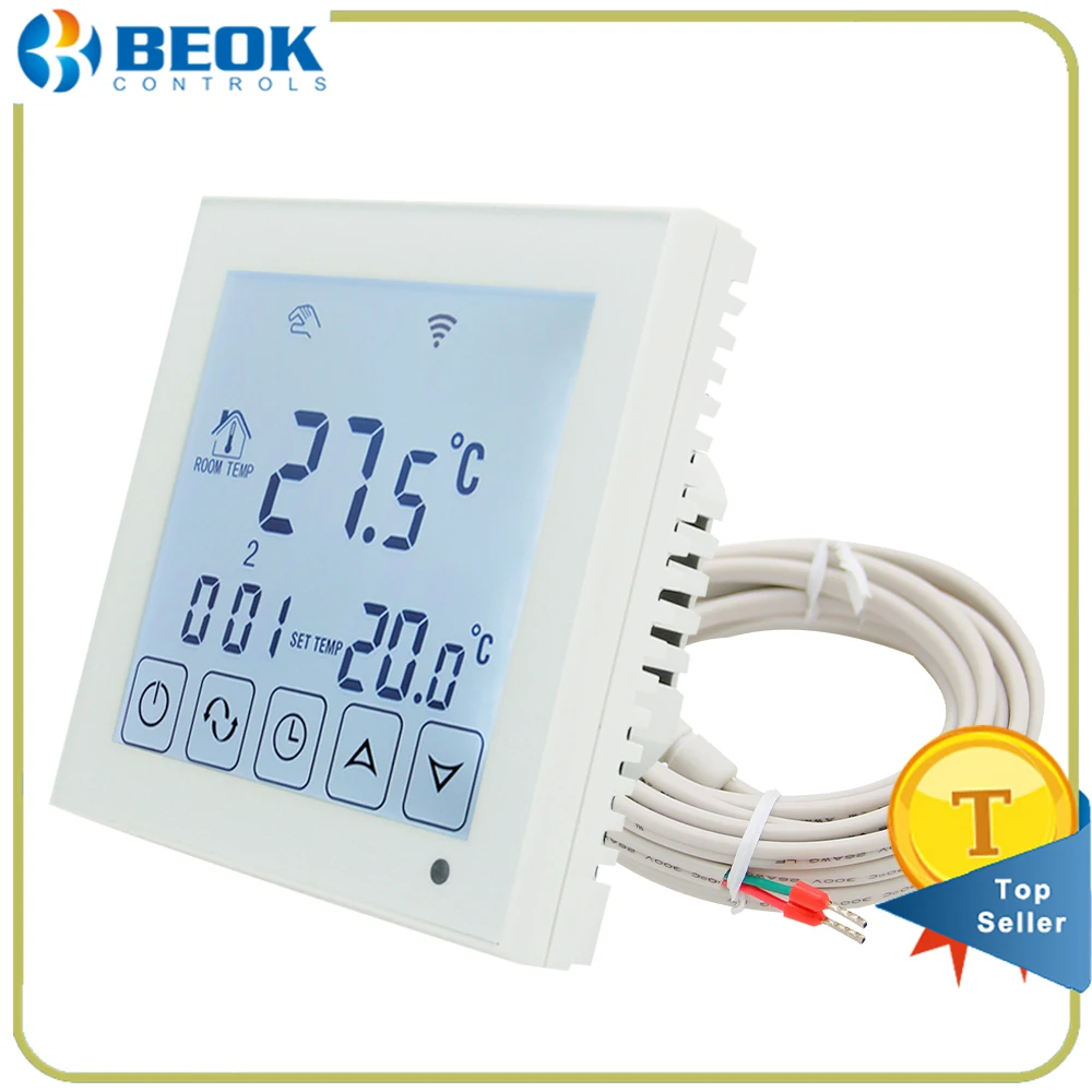 Beok TDS23 WI FI EP Smart программируемый термостат с большой Сенсорный экран Дисплей