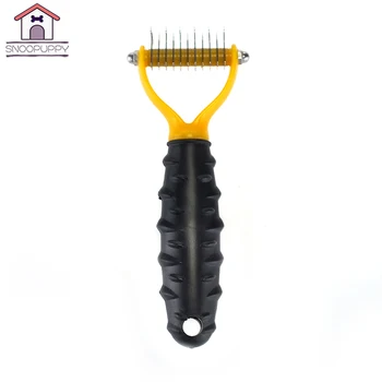 

Dogs Pets Cats Grooming Combs Dog Pet Falling Hair Combs High Quality TRP Comb Removes For Small Medium Dogs Cats Pets YT0008