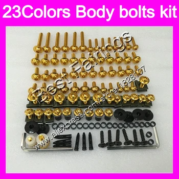

Fairing bolts full screw kit For Aprilia RSV1000R 99 00 01 02 RSV1000 R RSV 1000 1999 2000 2001 2002 Complete Body screws Nuts