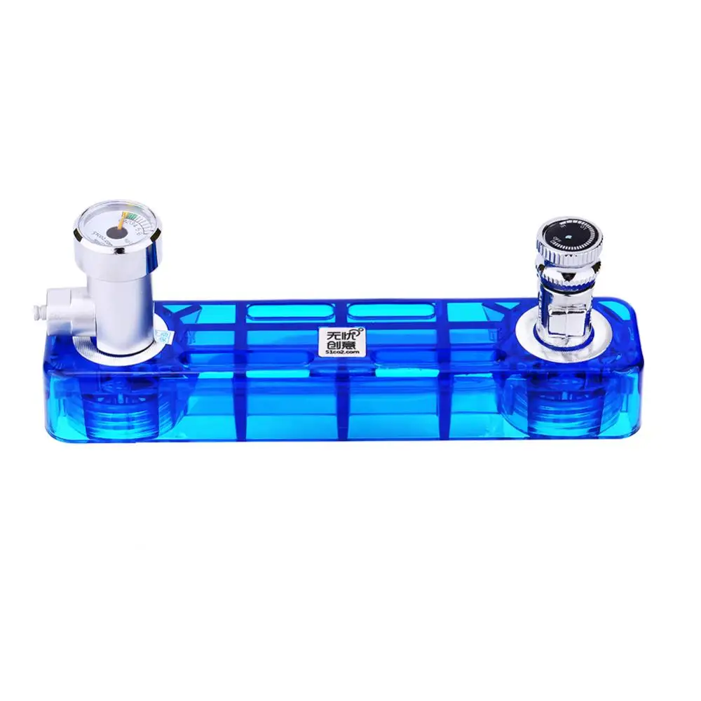 D501 DIY CO2 генератор безопасный обратный клапан манометр диффузор набор для посадки