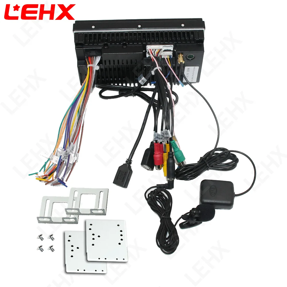 Clearance LEHX 2 din car Android 8.0 GPS Navigation Bluetooth For Nissan VW Toyota Peugeot WiFi Multi-Media 7 inch car Radios Player RDS 5