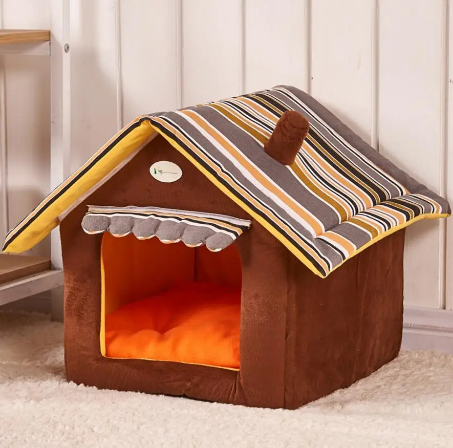 Милый будка для собаки кровать теплая кровать для домашнего животного мягкая Конура для собаки палатка дом собаки спальный мешок для домашних животных кота домик для кошки SE13
