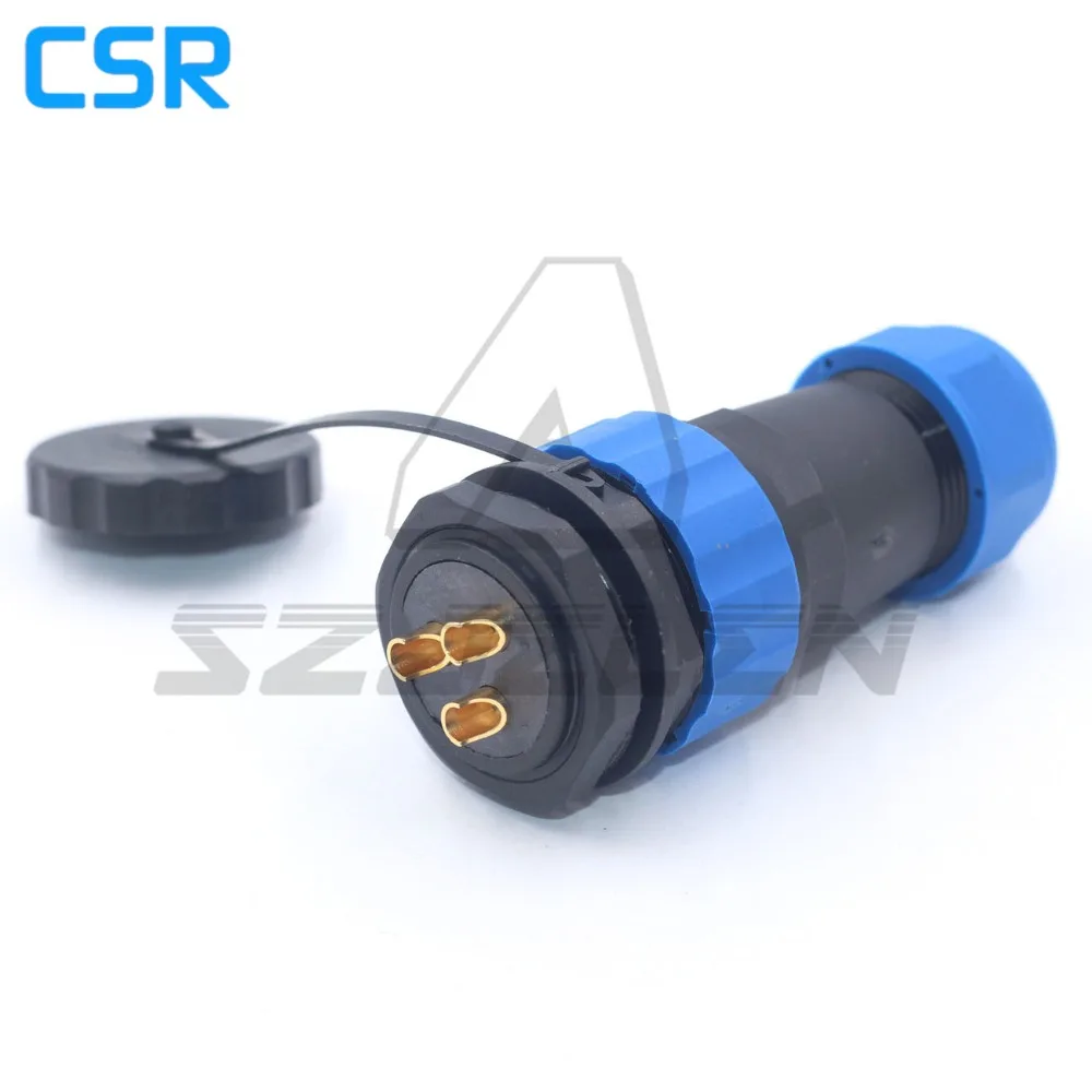 SD28TP-ZM, IP68 водостойкий и пылезащитный Разъем 3pin мужской и женский светодиодный LED мощность кабель 3pin plug and socket 45A