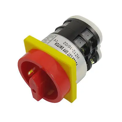 Замок 8 Клеммы 2 Позиция AC 380 В 40A Cam Сочетание Переключатель Rotary|lock body|lockedlock buckle |
