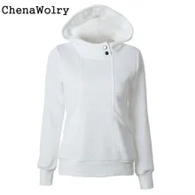 Size Casual Winter Fashion Women Long Sleeve Hoodie Sweatshirt Hooded Cotton Coat Pullover Free Shipping D 5