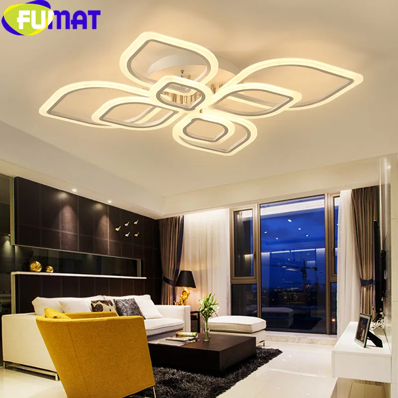 

FUMAT Creative Design Led Chandelier for Living Room Bar Dinning Room Bedroom Lighting Fixtures Art Acrylic Lampshade Chandelier