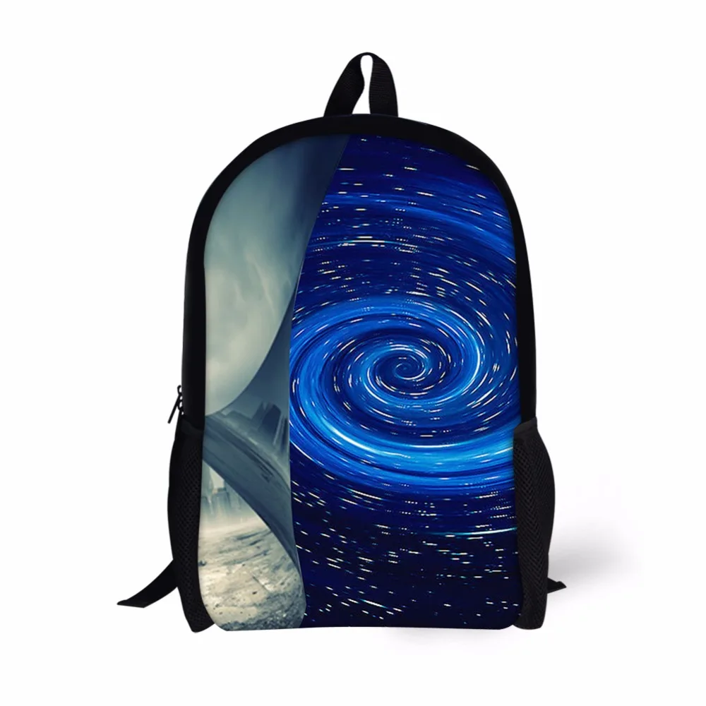 

Noisy Designs 3D Whirlpool Galaxy Backpack For Teenager Boys Bookbags Plant Printed Men's Schoolbag Kid Fashion Travel Rucksack