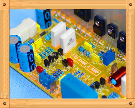 Бесплатная доставка! X2 Symasym5 3 POWER AMP mono Плата усилителя (готовая плата) модуль|module