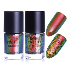 BORN PRETTY 9 мл Лак для ногтей Хамелеон романтическое сердце огненная любовь вечная надеюсь Блестящий лак для ногтей принцесса блестки