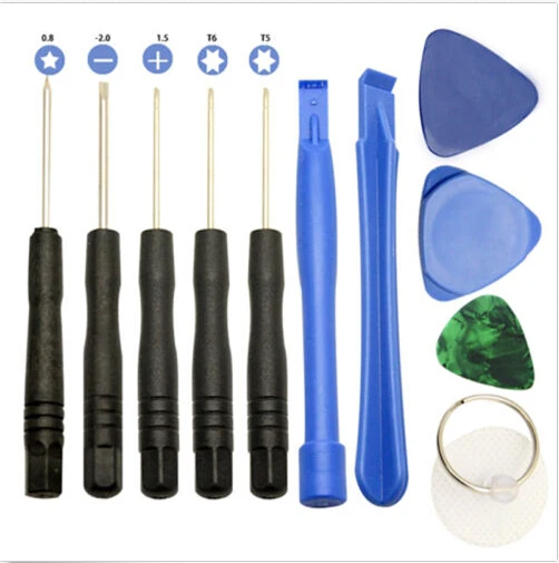 

11 in 1 Mobile Phone Repair Tools Kit Spudger Pry Opening Tool Screwdriver Disassembly for iPhone For iPad For Samsung Wholesale