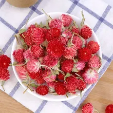 Красный Gomphrena globosa бутоны натуральный сушеный цветок DIY ремесла сушеные прессованные цветы для дома Свадебная вечеринка DIY подарки украшения