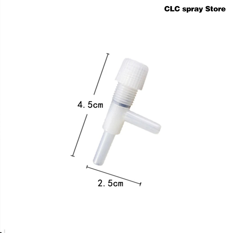 

10 x Aquarium Air Line Tubing Fish Tank Oxygen Air Pump Volume Flow Control Valve Color:White