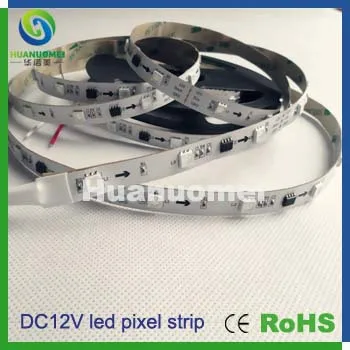 

DC12V digital led strip light 5050 rgb 30leds/m ws2811 led pixel strip