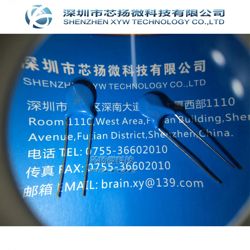 10nF 103 1KV 1000V Free shipping 100pcs High voltage Ceramic Capacitor Assorted kit Assortment Set 20% | Электронные компоненты