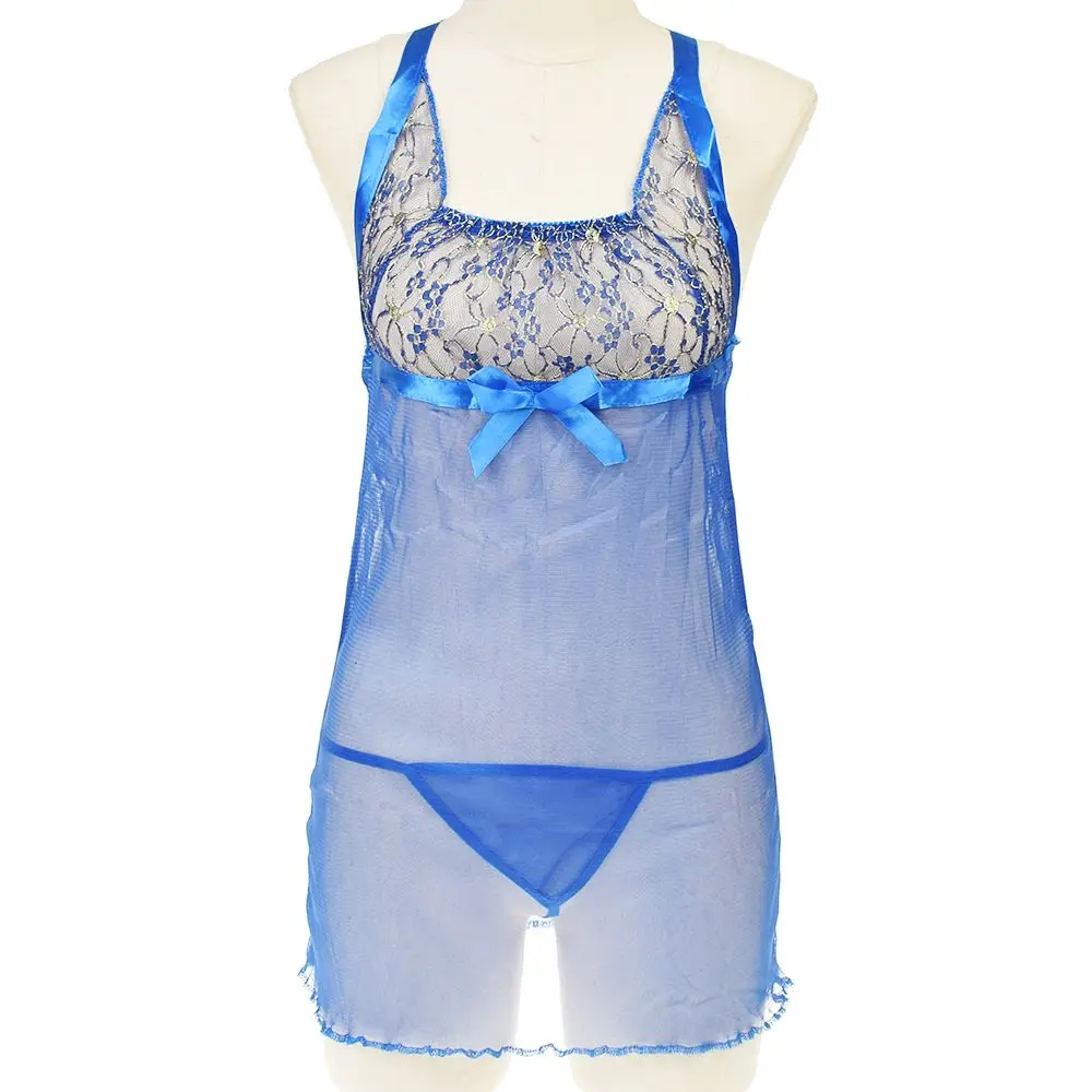 Buy Sexy Sleep Dress Women Sleeping Dress and String