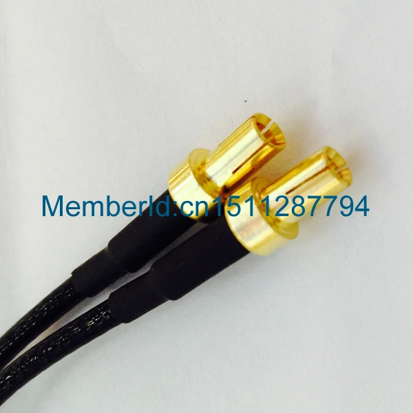 

2015 New Arrival RG174 X 15CM 1PCS/ RP SMA female to Y type 2xTS9 TS-9 plug Splitter Combiner cable jumper pigtail