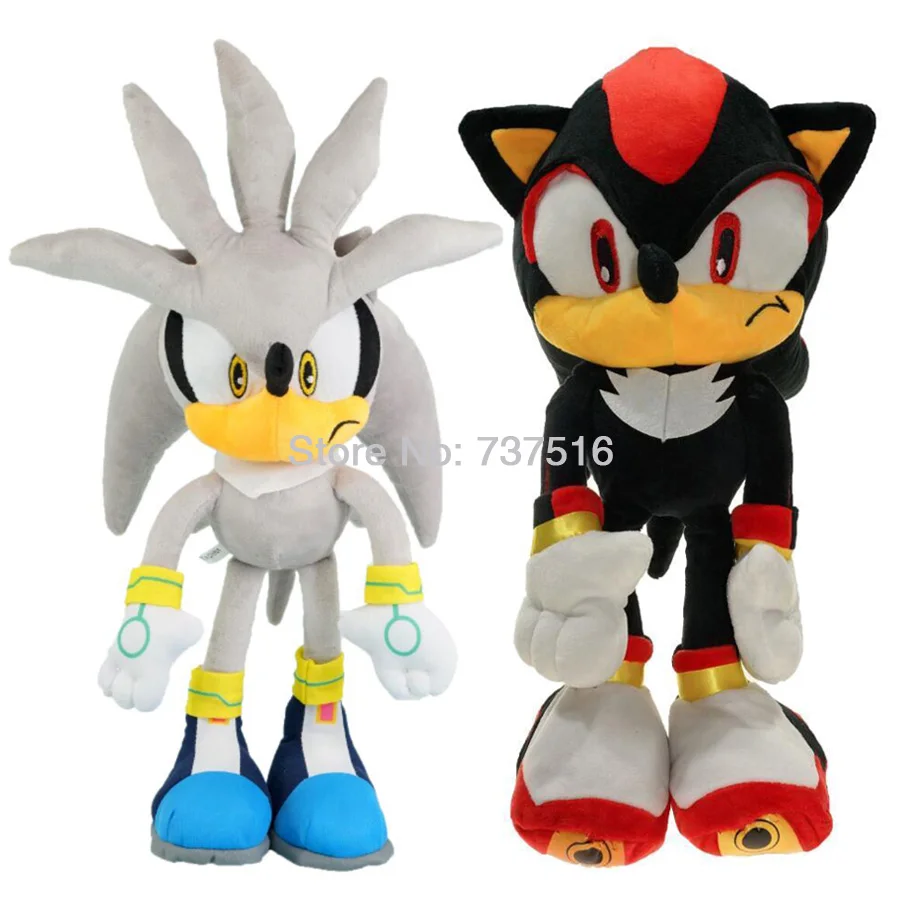 silver the hedgehog stuffed animal