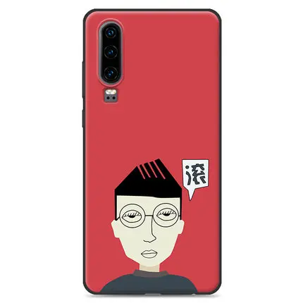 Для huawei P30 случае ELE-AL00 задняя крышка Ретро роспись Чехлы ТПУ телефон для huawei P30 P 30 6," Защитная оболочка coque сумки - Цвет: A19