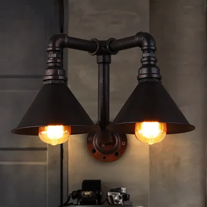 Vintage Nostalgische Bar Restaurant Waterleiding Wandlamp