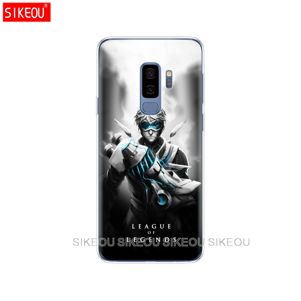 Силиконовый чехол для телефона Samsung Galaxy S9 S8 S7 S6 edge S5 S4 S3 PLUS League of Legends герои