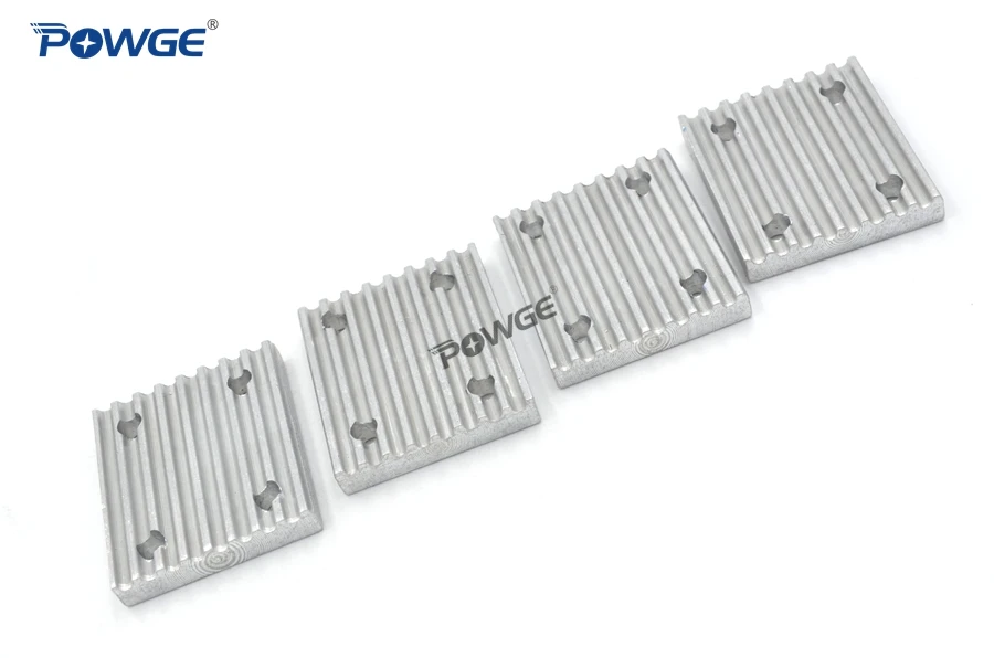 powge aluminio arc clamp tooth plate para open 01