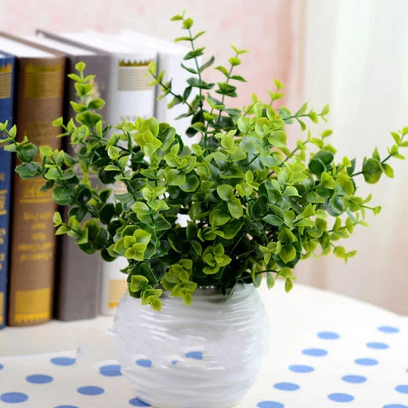 5PCS Artier Free Shipping Eucalyptus Grass Home Decoration Plants
