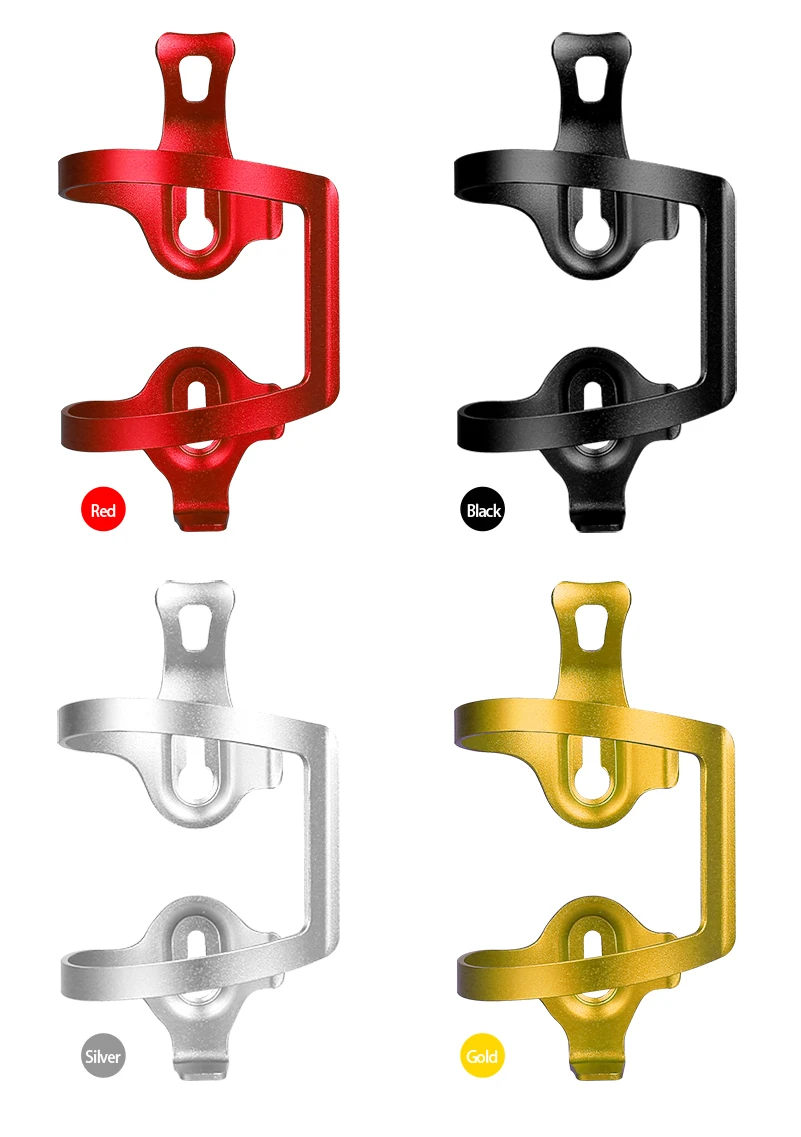 WEST BIKING Aluminium Alloy Bike Water Bottle Holder Ultralight MTB Road Bicycle Bottle Cage Holder Cycling Accessories