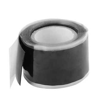

Self-adhesive Strong Black Rubber Silicone Repair Waterproof Bonding Tape Rescue Self Fusing Wire Multi-purpose
