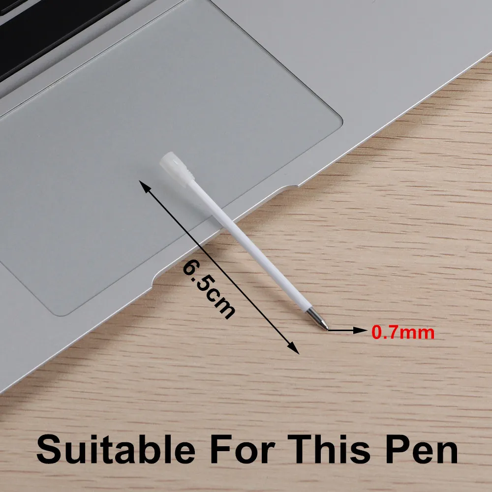 GENKKY Multifunctional Pen Screwdriver Ballpoint Pen Stand Holder Gift Tool School office supplies stationery pens - Цвет: 5PCS Refill