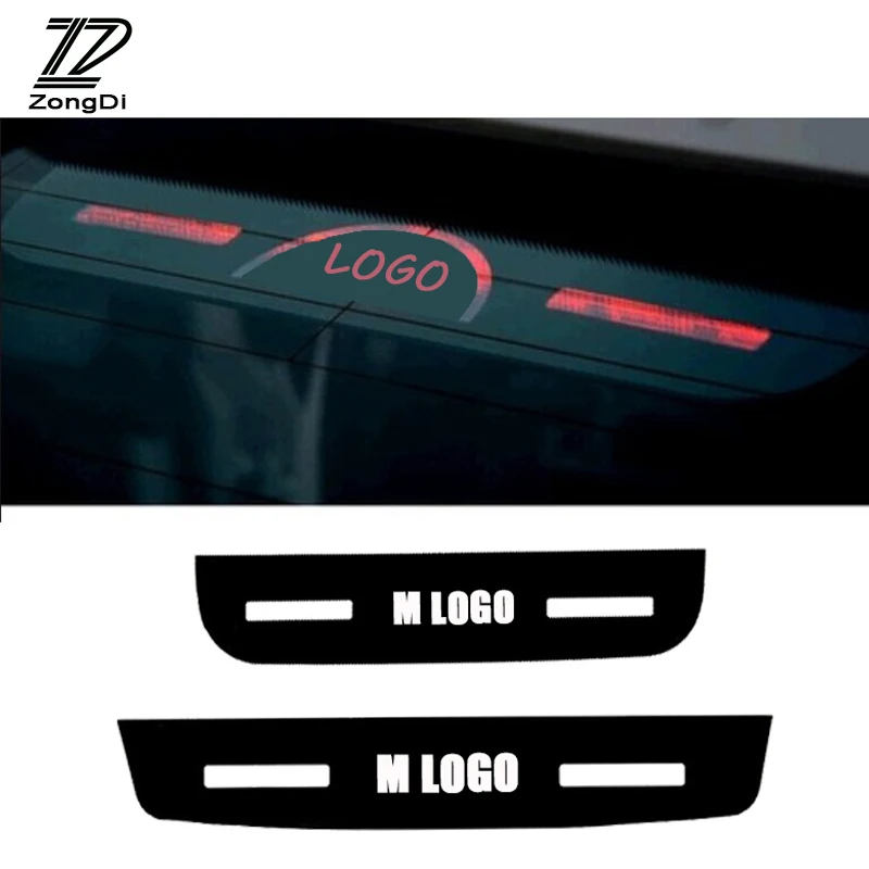 Автомобильные наклейки ZD M Power для BMW F30 F10 F35 E90 E92 E93 акриловые стоп сигналы