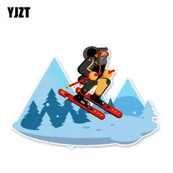 YJZT 15*13,3 см уникальные аксессуары для лыж фитнес графические наклейки для автомобиля 11A-1906